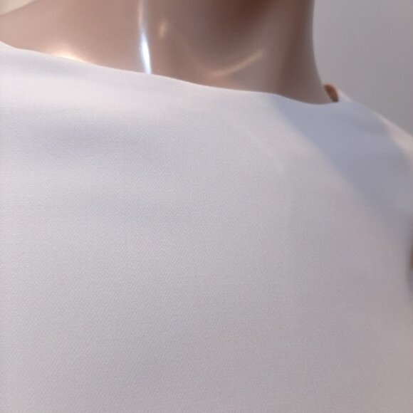 Marciano Long Sleeve Mini Dress Lace Hem Lace Up Keyhole Back Cocktail Size XS - Picture 11 of 16